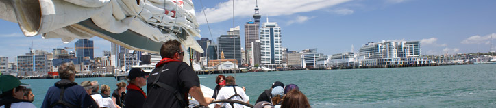 Sit back and relax, Auckland Harbour. Image: Tourism Auckland Sit back and relax, Auckland Harbour. Image: Tourism Auckland