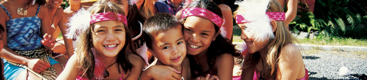 Maori children. Image: Tourism New Zealand